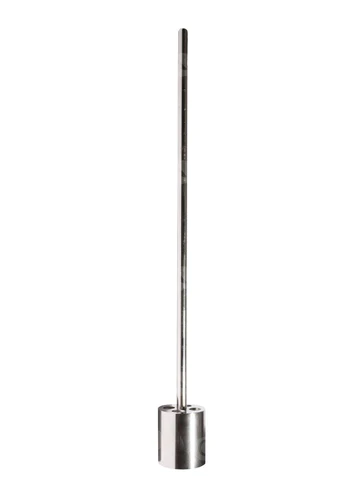 19.3″ (490mm) Intrinsic 10mm OD Shaft & Holder for Erweka, Electropolished 316 SS, Serialized