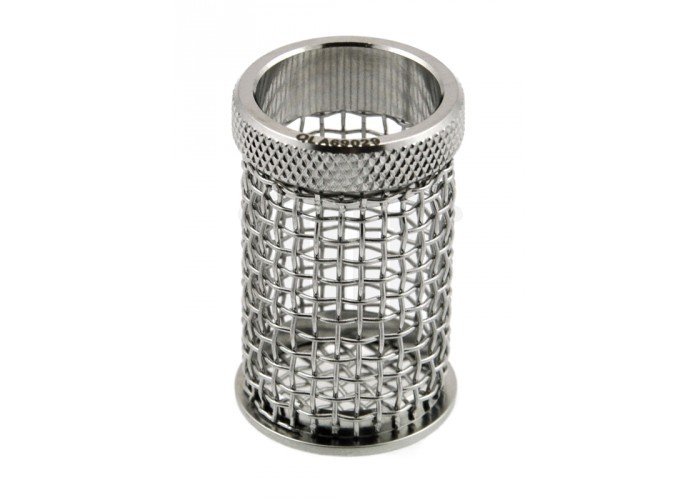 8 Mesh Basket Sinker, 316 SS, 1.5″ (38mm) L x .62″ (15.7mm) W capacity, custom