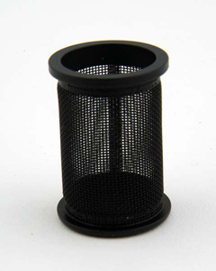 40 Mesh Standard Push-On Style Basket for Distek, PTFE Coated over 316 SS, Serialized