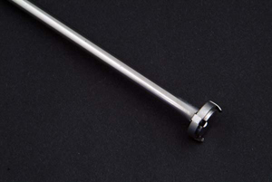 19″ (480mm) Spring Clip Style Basket Shaft for VanKel/Varian, 316 SS, Serialized