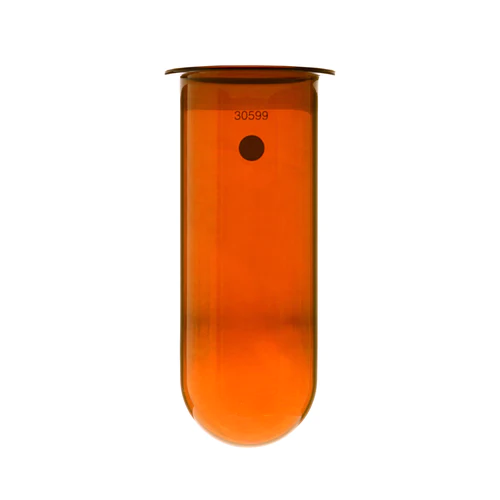 2000mL Amber Glass Vessel for Hanson SR8-Plus, Serialized