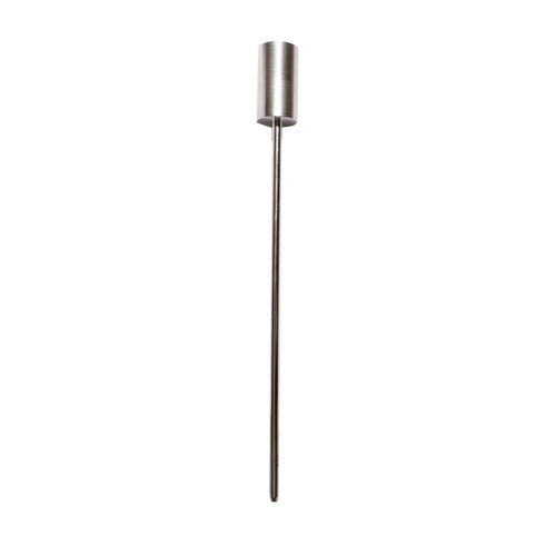 19.3″ (490mm) Intrinsic 10mm OD Shaft & Holder for Pharmatest, Electropolished 316 SS, Serialized