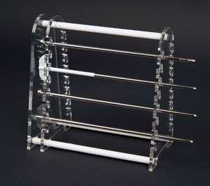 16 Position Paddle/Basket Shaft Holder (Captured Style)