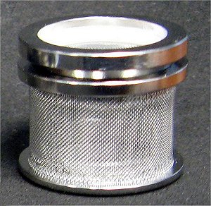 80 Mesh Sinker Basket with Lid, 316 SS