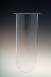 2000mL Clear Glass Vessel for Hanson SR8-Plus, Serialized